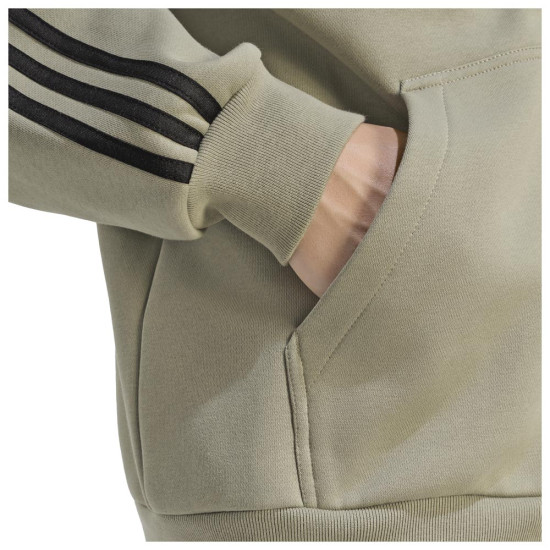 Adidas Ανδρική ζακέτα Essentials 3-Stripes Fleece Full-Zip Hoodie